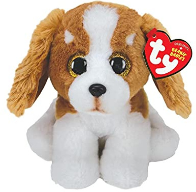 TY Barker Basset- Beanie Babies, 15 CM