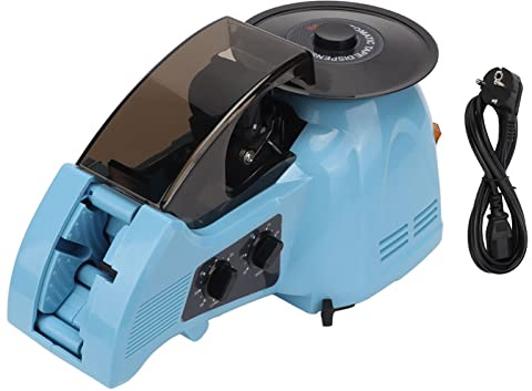 Dispensador Automático de Cinta con Cortador Eléctrico, Máquina para Etiquetas Adhesivas Oficina Hogar Uso Doméstico Comercial Incluye 6 Rollos Cinta