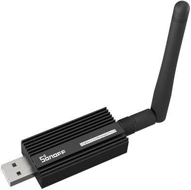 Sonoff Dongle USB Zigbee más-ZBDongle-E 3.0 Interfaz Antena Externa SMA Gateway Universal, preinstalado con firmware Zigbee basado en EZNet 6.10.3 Coordinated Home Assistant o Zigbee2MQTT