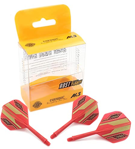 CUESOUL ROST Integrated Dart Shaft and Flights,standard shape,Set of 3