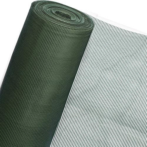 HaGa Kompostgitter 0,8m x 10m - Hochwertiger Kunststoff für Abfall & Recycling - Praktische Größe für Komposter, Schnellkomposter & Thermokomposter