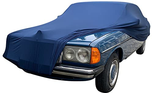Star Cover Indoor Autoabdeckung kompatibel mit Mercedes-Benz W123 SUPER Soft Stretch