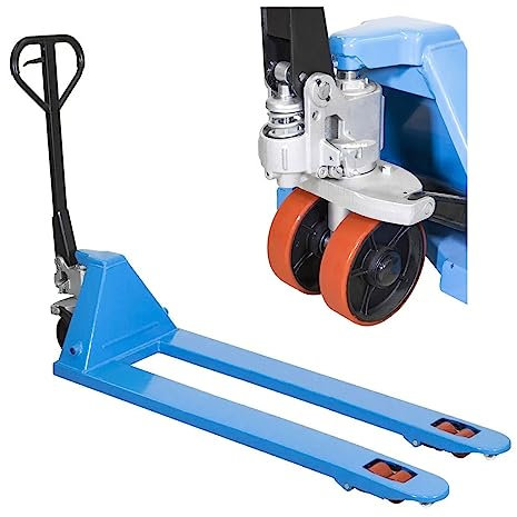 Güde Transport Hubwagen, Gabelhubwagen, Palettenwagen, GHW 2500-180 PU, 2500 kg, Gabellänge 1800 mm