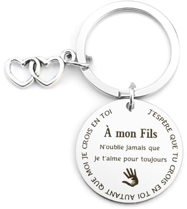 Cadeau Pour Mon Fils - Porte-Clefs Enfant à Adolescent pour Pâques et Anniversaire