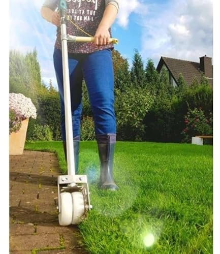 Praktischer Rasenkantenschneider mit korrosionsgeschütztem Stahlblatt, Gartenzubehör schneiden von Rasenkanten, passend - Made in Germany - Einzelteile in Deutschland gefertigt