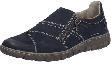 Josef Seibel Damen Businessschuhe Steffi.64,Weite G (Normal),Wechselfußbett,wasserdicht,schnürschuhe,schnürer,klassisch,Ocean,40 EU