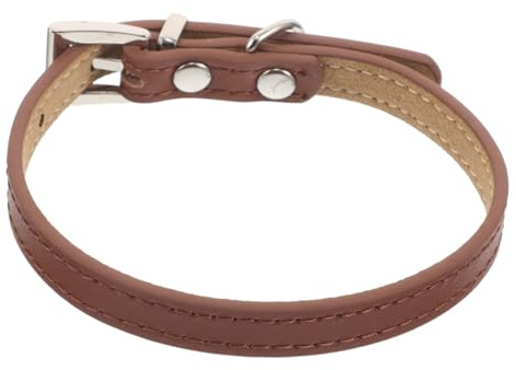Toyvian Hundehalsband für Kleine Hunde und Katzen Verstellbar mit Schnalle aus Weichem Bequem und Leicht für Partys Kostüme und Besondere Anlässe S