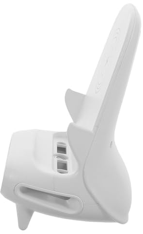 Gadpiparty Supporto Wireless in ABS e PC a Forma di Sedia per Telefono Ricarica Rapida senza Fili, Posizionamento Orizzontale e Verticale per Scrivania e Guardare Serie Tv