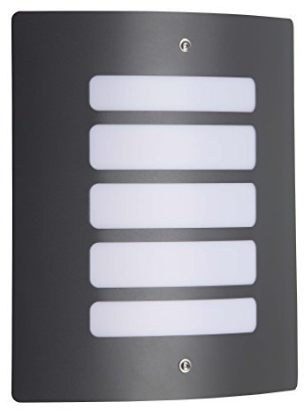 Brilliant 47682/63 Todd Applique Extérieure E27 60 W, Silver, 90x23x29cm