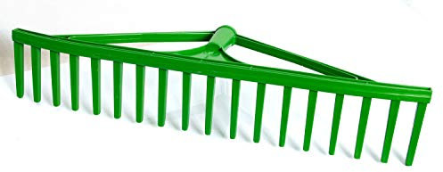 Heurechen Laubrechen Fächerbesen Rechen Laub Besen Kunststoff 63cm 18 Zinken Kaz