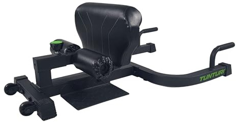 Tunturi Squat Station, WT20 Sissy, Kniebeugen, Sit ups, Liegestützen, mit Wadenkissen, Beinrolle und Dipgriffe, zusammenklappbar