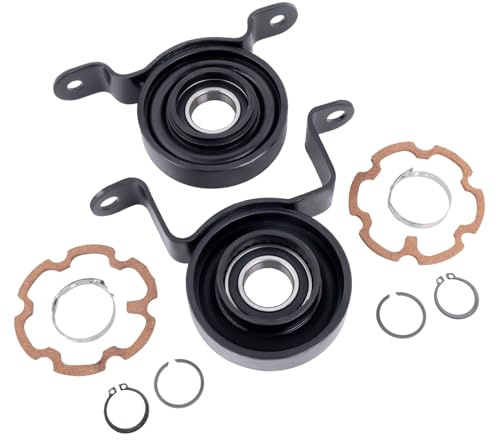 Dixhills Mittellager Kardanwelle Lagerbock Zwischenlager Vorne Hinten passend für 2003-2015 Multivan T5 Transporter T5 Van Minibus Teilenummer 7E0598349 7H3521102A 7H0521101