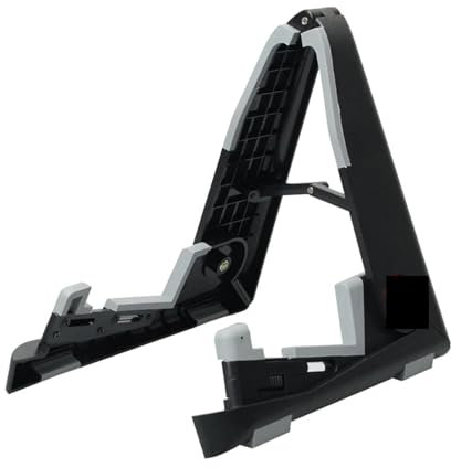 MEUKSSN GitarrenstäNder Gitarrenständer, Holzbodenstütze, Wiege, Sockel, Regalsockel for Banjo, klappbare Ukelele, Verstellbarer vertikaler Halter FüR Gitarre