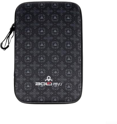 Gettimore Kompakte Aufbewahrungstasche für Tischtennisschläger mit extra Tasche für Zubehör