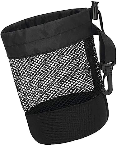 Veemoon Ball Tasche Netztasche Tennisball Aufbewahrungstasche Kordelzug Ballhalter Sportausrüstung Lagerung Tasche Für Golfball Tischtennisball Baseball Badminton