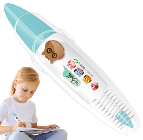 Lindos bolígrafos de animales, cinta de rodillos Pen,Pensas de compres de tipo decorativo para niños | Diseño de punta de rodillo, suministros de toma de notas de dibujo, decoración de encaje de borde