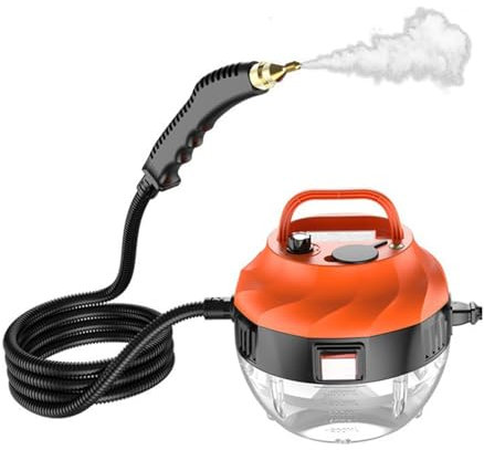 Nettoyeur Vapeur 2500W, Nettoyeur Vapeur Portatif À Haute Pression avec 6 Vitesses Ajustables, Nettoyeur Vapeur Portable pour Le Nettoyage De La Maison, De La Voiture, Du Carrelage Et Des Joints(Style