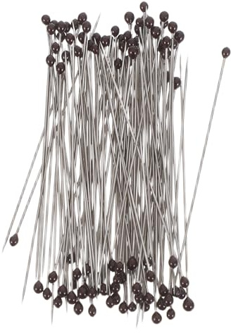 Healifty Épingles à Spécimen en Acier Inoxydable 100 Pièces Aiguilles Entomologiques Fines pour Montage et Exposition d'Insectes Kit Matériel Scientifique pour Laboratoire et Collection