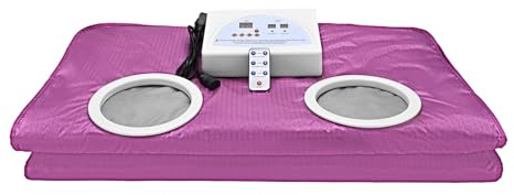 Uppgraderad Fjärr-infraröd bastufilt, töjbar digital termisk, kroppsformare for viktminskning Fitness för hemmabruk(Purple)