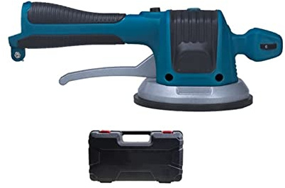 Sèche-mains, Machine de carrelage 100 kg 0.6-1.2 m vibrateur 16.8 V pose nivellement automatique plâtrage ventouse Pour la maison, la cuisine et l'hôtel(Bare metal)