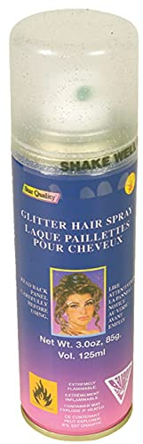 Rubies Costume Co 18022R Silver Glitter Hairspray