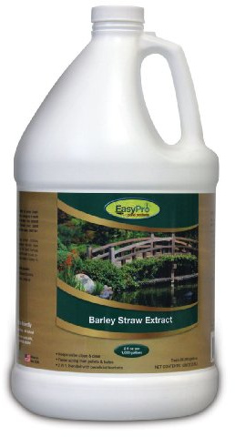 EasyPro BSE128 Liquid Barley Extract - Natural Formula Derived from Barley Straw Keeps Water Clean and Clear - Easier to Use Than Pellets or Bales - Safe for Use with Wildlife and Pets - 128 oz.