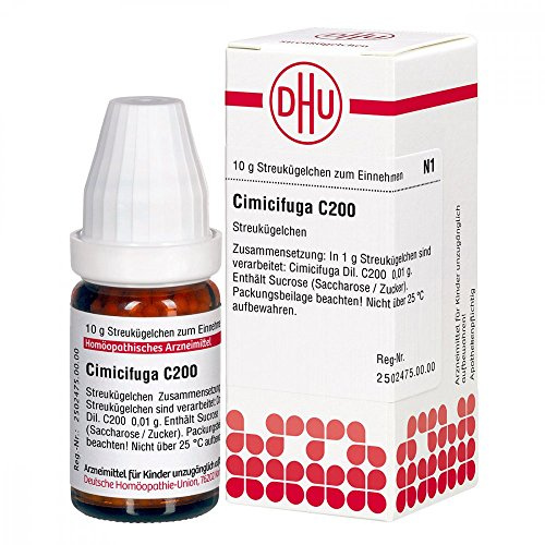 DHU Cimicifuga C200 Streukügelchen, 10 g Globuli