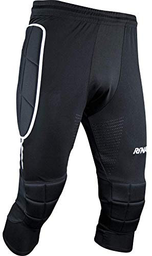 Rinat PESQUERO Moya, Pantaloni da Portiere Unisex-Adulto, Nero, YS