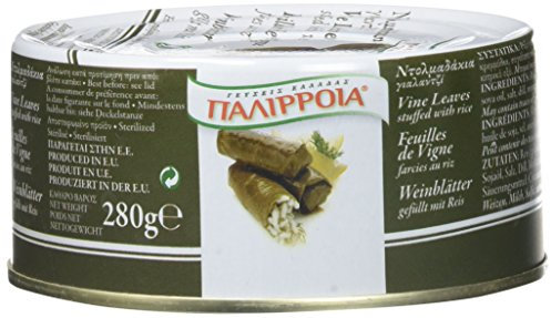 PALIRRIA Feuilles de Vignes Farcies au Riz 280 g