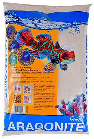 Carib Sea ACS00930 Aragamax Sand for Aquarium, 30-Pound