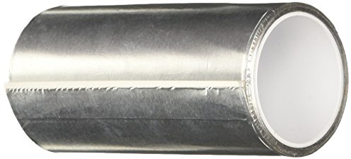 3M 433 Shiny Silver Aluminum Foil Tape, 2 width x 5yd length (1 roll)