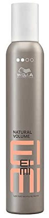 Wella Professionals EIMI Natural Volume, Mousse Volumizzante per Capelli, Effetto Naturale, Tenuta Leggera, Protegge dal Calore, Dona Corpo ed Elasticità, Per Tutti i Tipi di Capelli, 300ml
