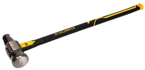 Roughneck Gorilla ROU65910 Durable Fibreglass Sledge Hammer With Shock Absorbing Grip 10lbs/4.5 kg