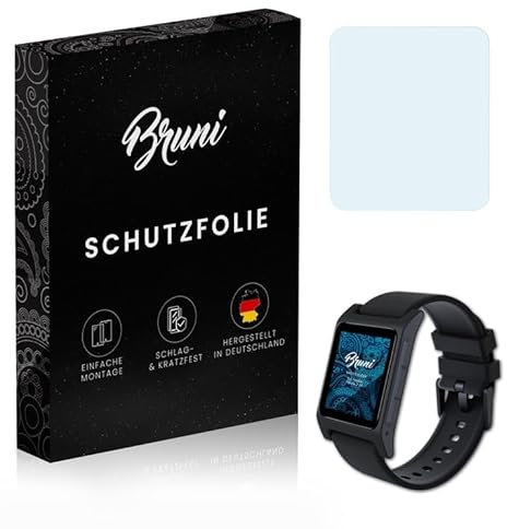 Bruni Screen Protector compatible with Pebble Pebble 2 SE Protector Film, crystal clear Protective Film (2X)