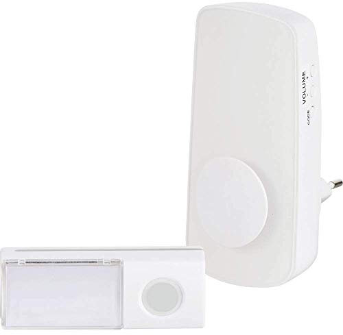 Funkgong Komplett-Set mit Blitzlicht, mit Namensschild Heidemann 70827 HX Ocean 230 V