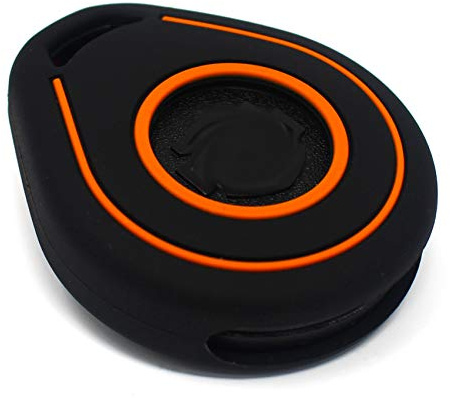 CYK www. CoverYourKey .de Cover HAB Silicone per Chiave per Moto Keyless Go Keycover prottetive (Arancia)
