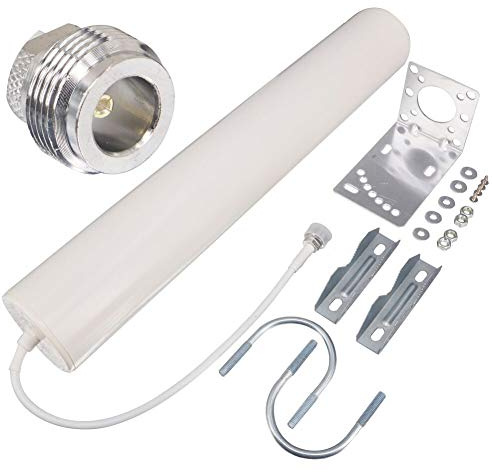 YILIANDUO 18dBi 4G LTE Antenna 698-2700MHz Barrel Antenna Omni-Directional N-type Female Antenna for 3G/4G LTE Routers Repeaters Wireless Home Hotspot