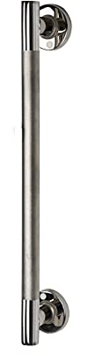 RIDDER Haltegriff, Wannengriff, Duschgriff Ken L, chromfarben, Edelstahl | Rutschhemmende Grifffläche | Ergonomisch | Rostfrei