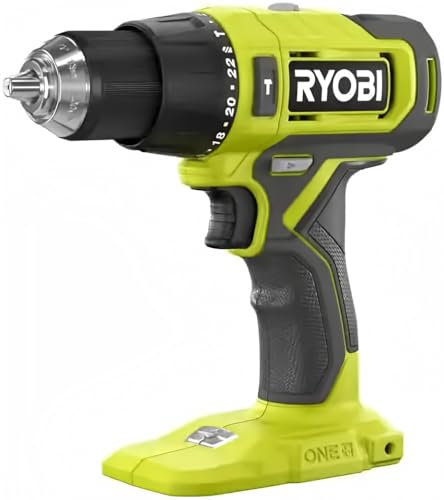 RYOBI ONE+ - Trapano a percussione senza fili, 18 V, 1/2 (solo utensile)