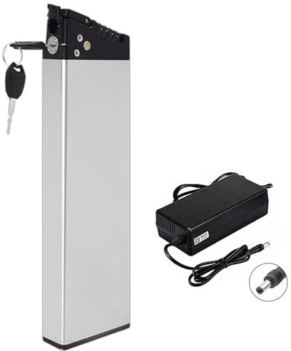 ZHIKAN Electric Bike Battery 36v 10.4Ah/12Ah，48V 9Ah/10.5Ah Lithium Li-ION Folding Electric Bike Battery Integrated Lithium Battery for 500W 350W 200W Motor，36V/48V Lithium Battery (36V 12AH)