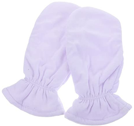 PLAFOPE Spa Wachshandschuhe Mit Ätherischem Öl Feuchtigkeitsspendende Handpflegehandschuhe Elastische Dicke Wachstherapie Handschuhe Für Geschmeidige Haut Waschbar Zur Hautreparatur Über Nacht
