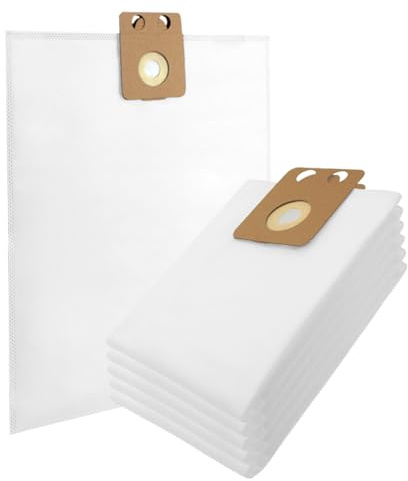 MisterVac | compatible avec les sacs de rechange pour sacs d'aspirateur 10 pièces Scheppach NTS20, 5907721901