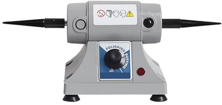 Tornio da tavolo a doppia testa Levigatrice for lucidatura a doppia testa for tornio da banco,Utensili meccanici(A Set)