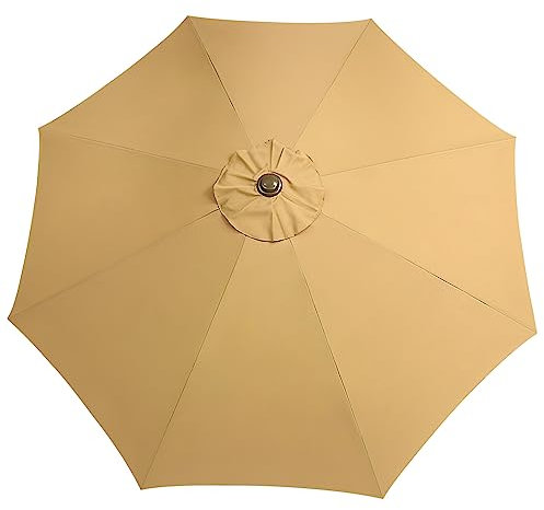 ibasenice Parapluie de Plage Remplacement de Housse de Parasol Durable pour et Compatible avec Parapluies à Côtes