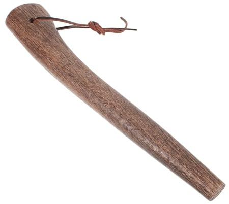 Toyvian Mango y Hoz de Madera con Cabeza Redonda Mango Corto Resistente para Actividades al Aire y Camping