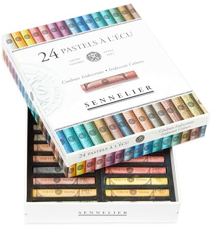 SENNELIER Extra-Soft Full Stick Pastel Set, 24 Count (Pack of 1), Multicolor