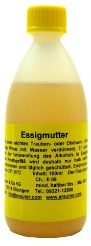 Arauner Kitzinger Essigmutter für 1 Liter, 100ml