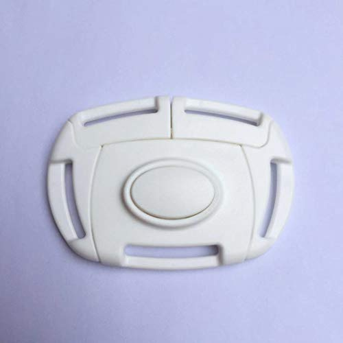 Fitzulam Gurt Kunststoffschnallen für Kinderwagen/Hochstuhl 5-Punkt Sicherheitsgurt 25mm Clip