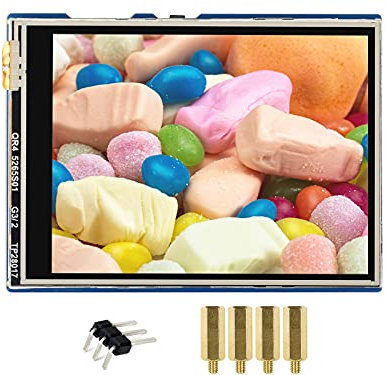 IBest for Raspberry Pi Pico Display 2.8inch Touch Display Module 320×240 Pixels 262K Colors LCD IPS Screen with Resistive Touch Controller XPT2046,ST7789 Driver, Using SPI Bus