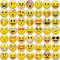 MORCART 54 Pezzi Emoji Calamite Magneti Frigo Smily Magnets Decorazione Frigorifero da Cucina Lavagna per Ufficio Superfici Metalliche e Magnetiche La Scelta Migliore per i Regali